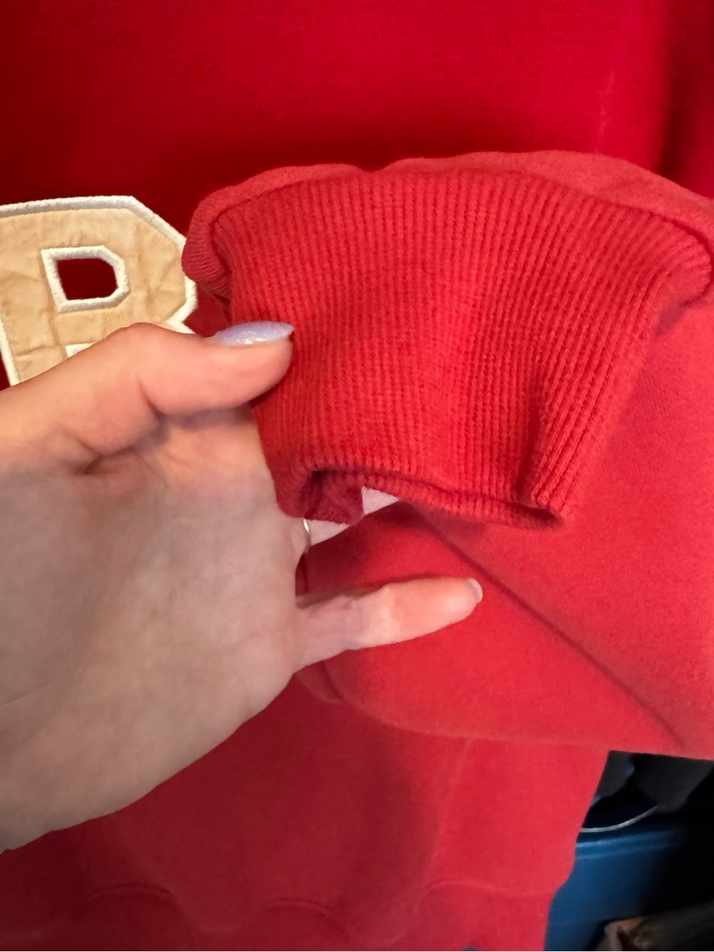 PARKE Valentine’s Varsity Mockneck - Picture 7 of 8